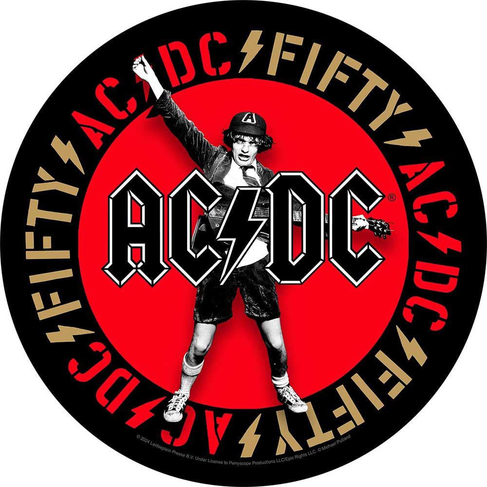 AC/DC Angus Back Patch - Official Licensed Rock Merch