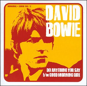 David Bowie 'Do Anything You Say' single released 1 April 1966 – official Bowie merch at Wonderhaul