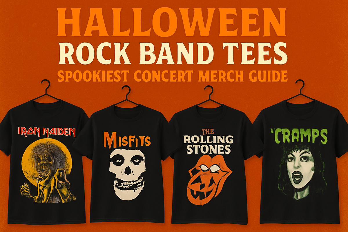 Halloween Rock Band Tees: Spookiest Official Merch Guide