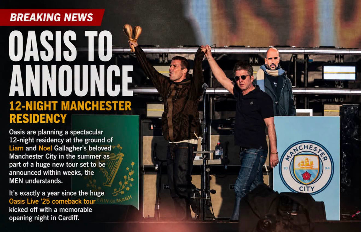 Oasis 2027 Tour: 12 Nights at the Etihad, Knebworth Return & Everything We Know So Far