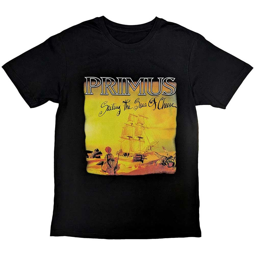 Primus: Sailing The Seas Of Cheese Unisex T-Shirt (Black)
