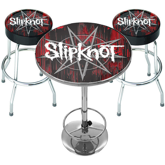 Slipknot Glitch officially licensed bar set - metal home bar accessories at Wonderhaul