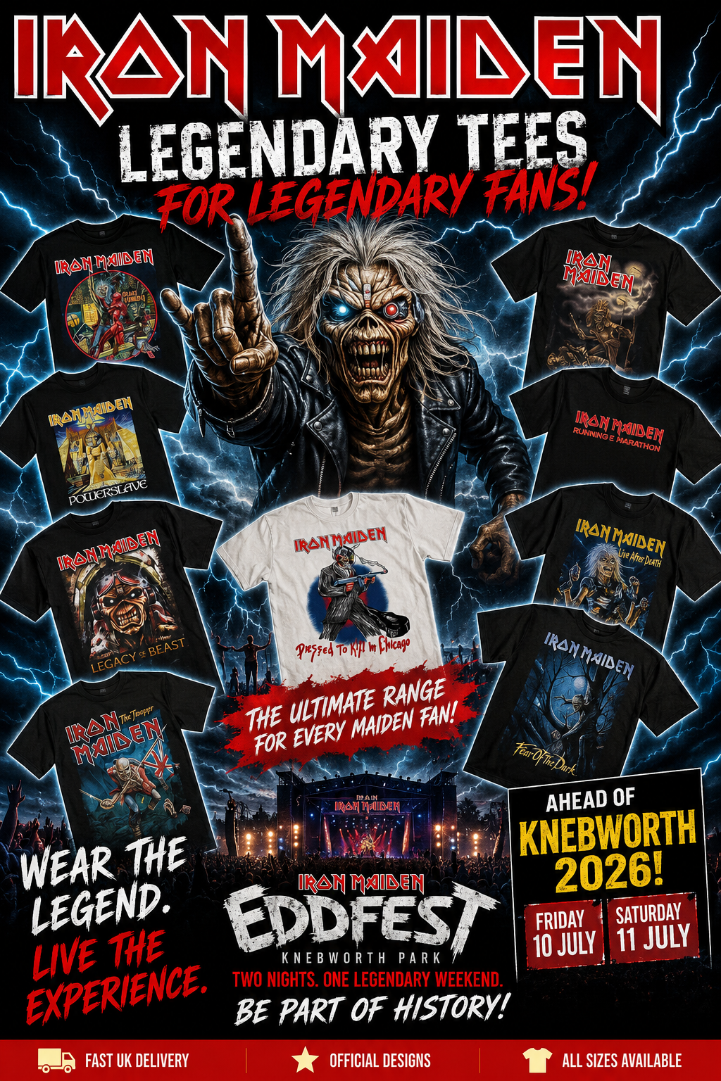 Iron Maiden Ed Fest 2026 T-Shirts: The Official Drop You've Been Waiting For