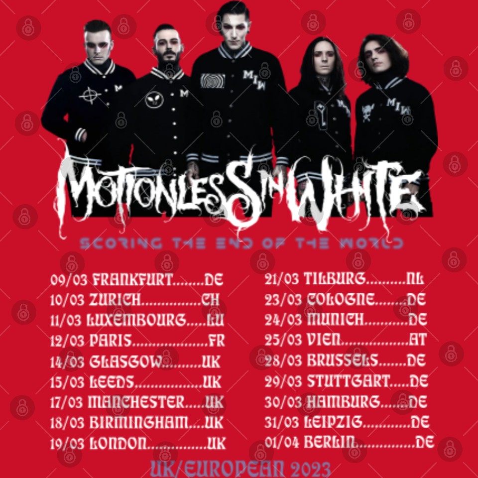 Motionless In White Tour 2026: Get Gig-Ready with Official Merch from Wonderhaul
