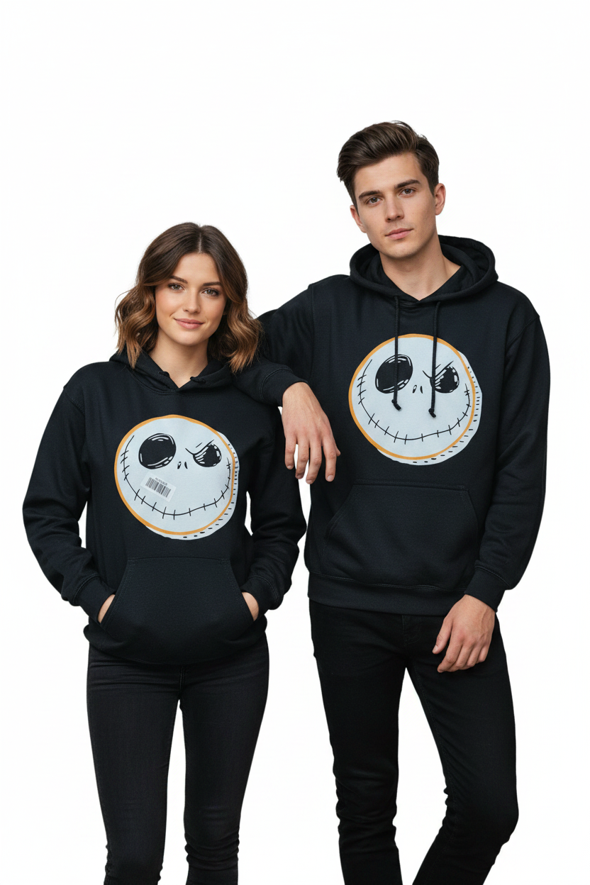 Official Disney The Nightmare Before Christmas Jack Skellington Hoodie