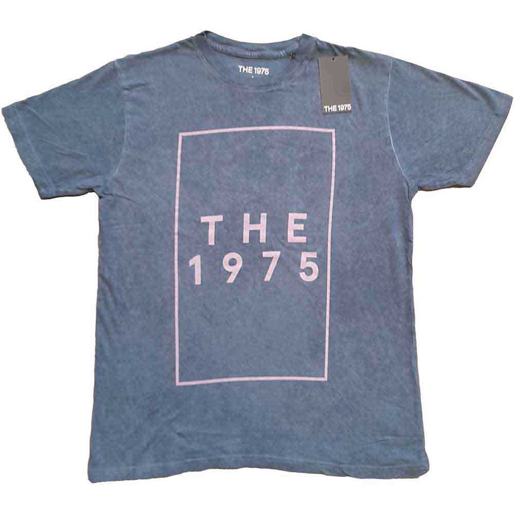 The 1975 Unisex T-Shirt: I Like It Logo (Denim Blue) (Wash Collection)