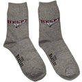 The Beatles Ladies Ankle Socks: HELP! (Grey) (UK Size 4 - 7)