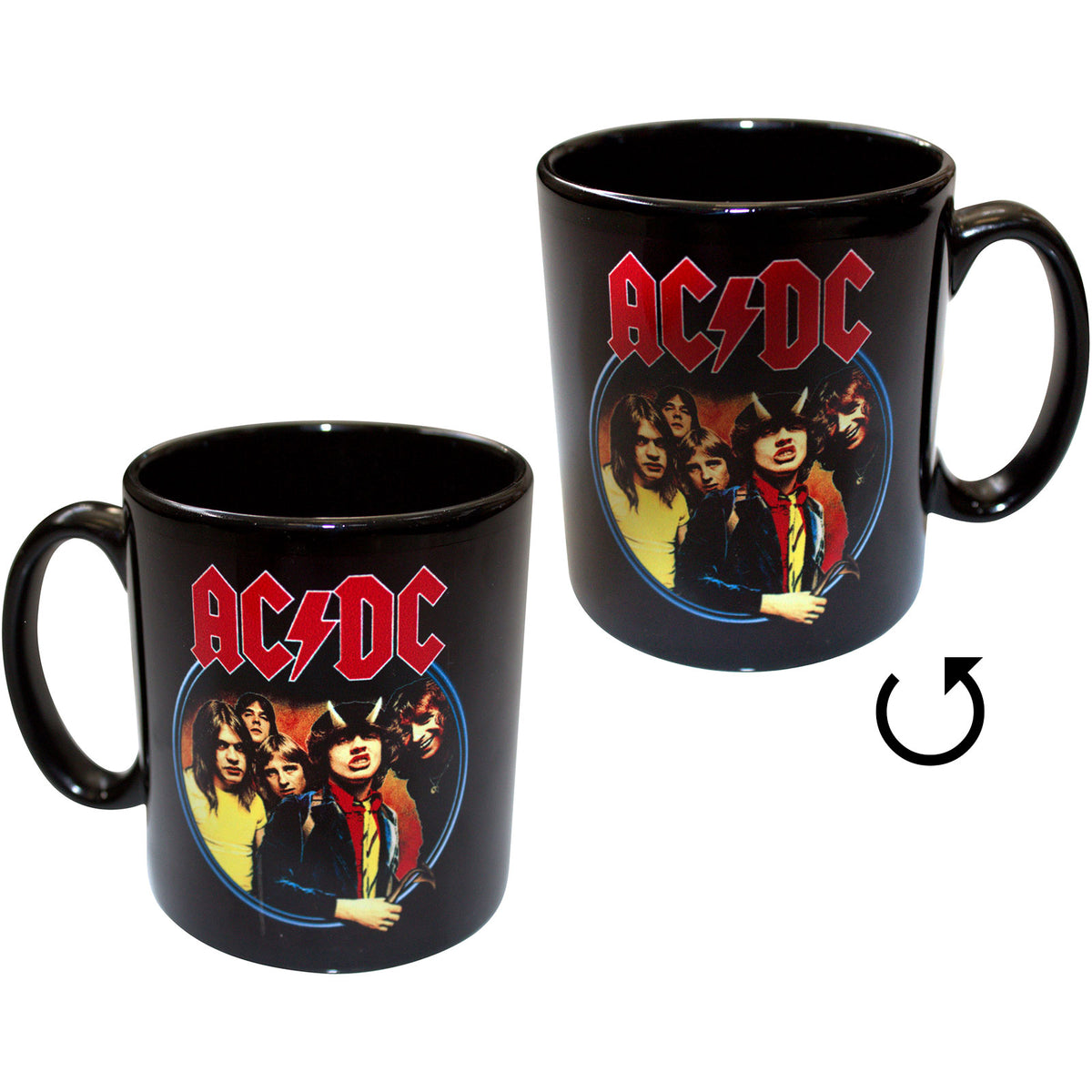 AC/DC Unboxed Mug: Devil Angus (Black)