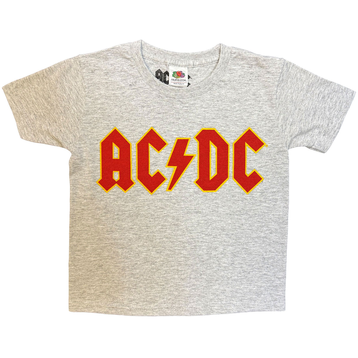 AC/DC Kids T-Shirt: Logo (Heather Grey)