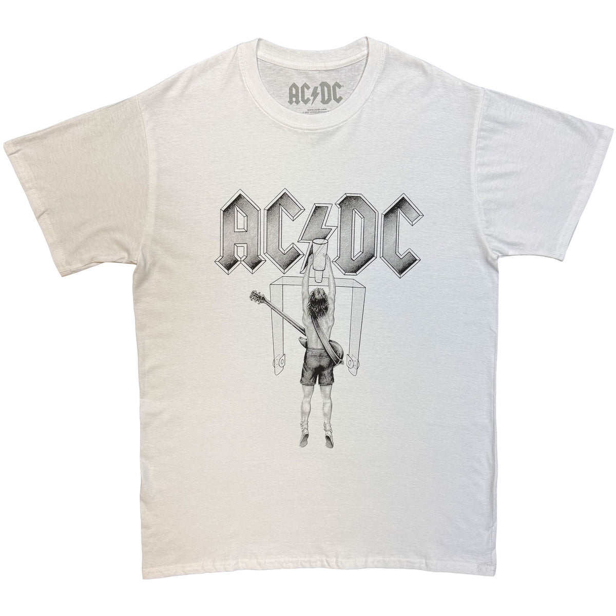 AC/DC Unisex T-Shirt: Switch (White)