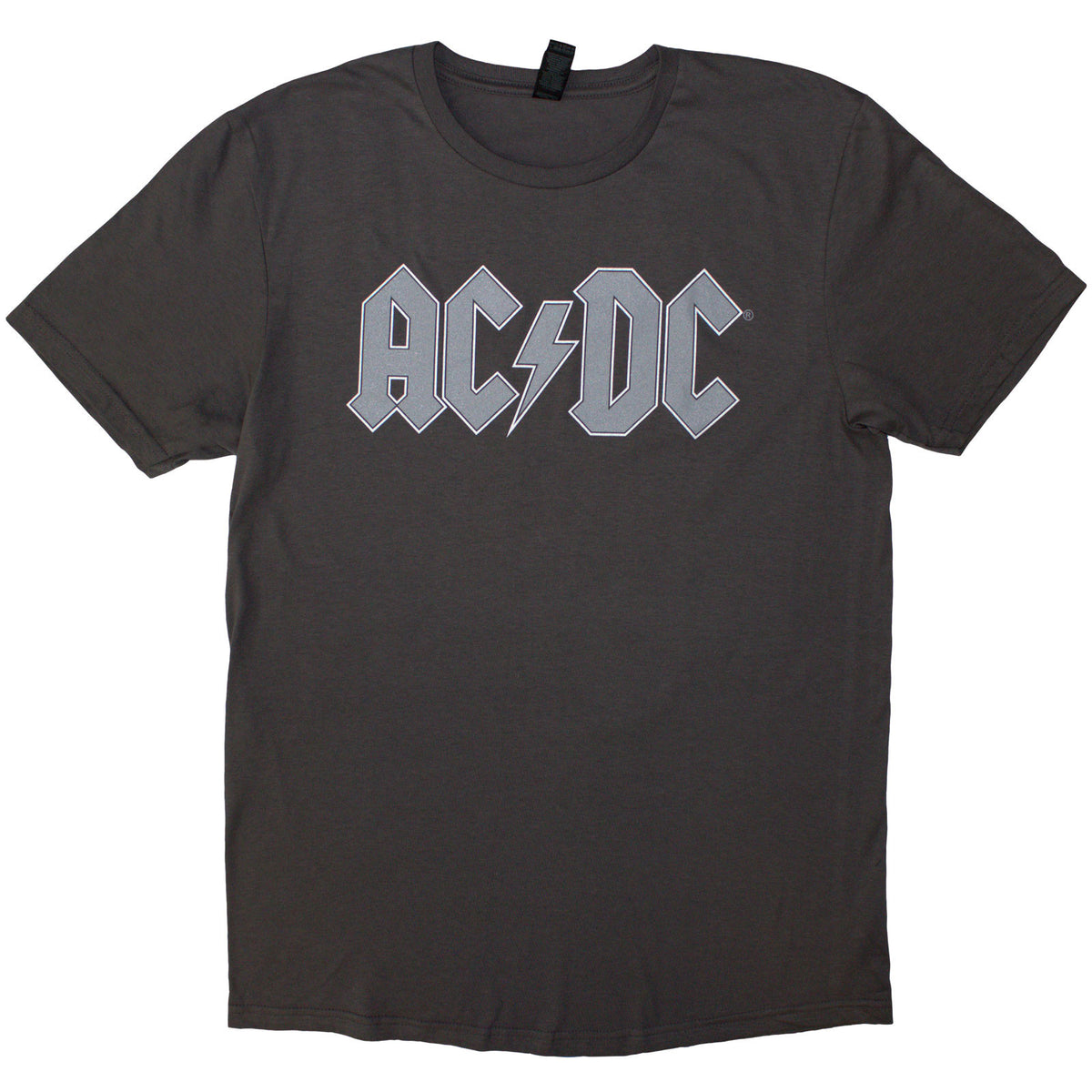 AC/DC Unisex T-Shirt: Have A Drink On Me (Grey) (Back Print)