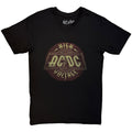 AC/DC Unisex T-Shirt: High Voltage Vintage (Black)