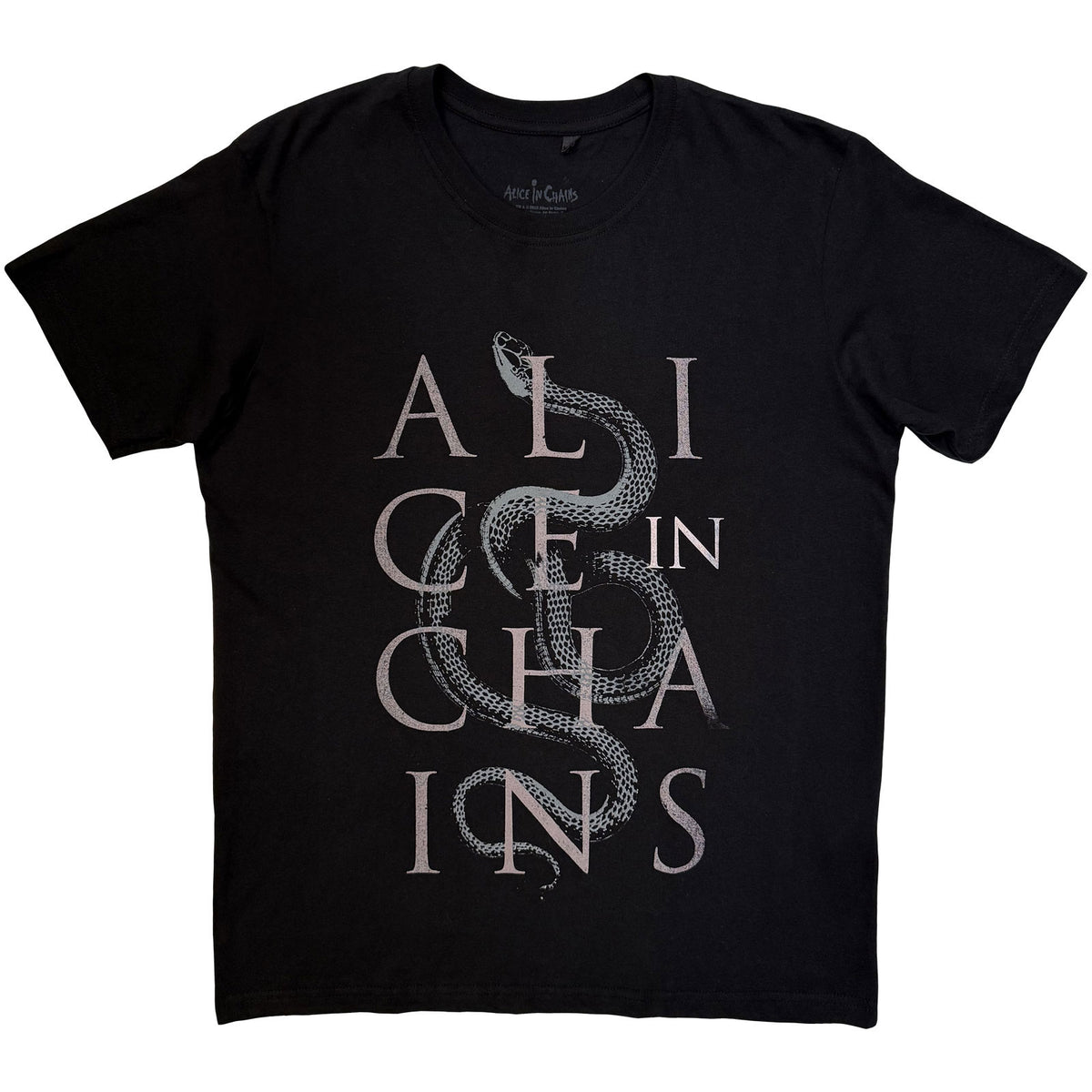 Alice In Chains Unisex T-Shirt: Snakes (Black)