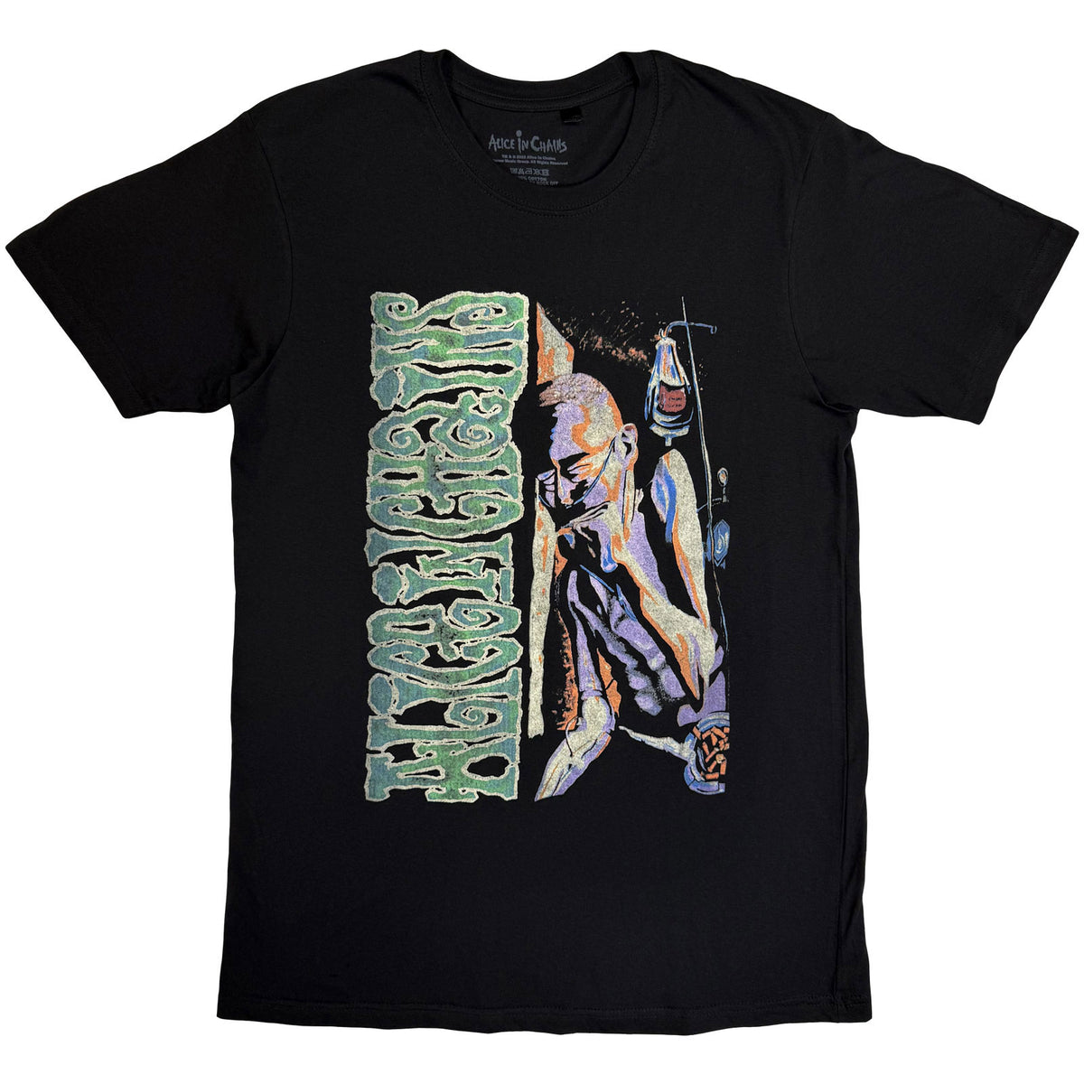 Alice In Chains Unisex T-Shirt: Sickly Man (Black)
