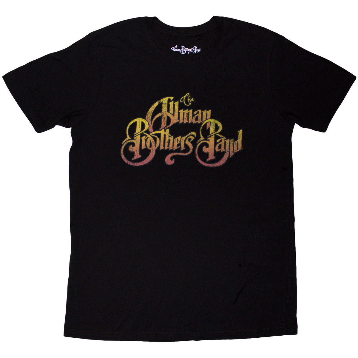 The Allman Brothers Band Unisex T-Shirt: Road Goes On (Black) (Back Print)