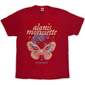 Alanis Morissette Unisex T-Shirt: Can You Feel It (Red)