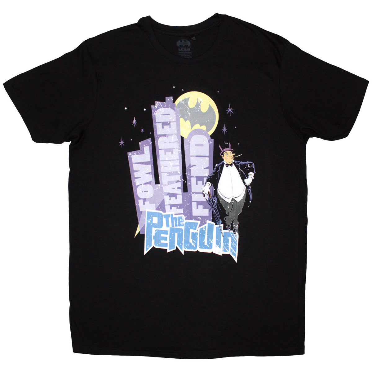 DC Comics Unisex T-Shirt: The Penguin (Black)