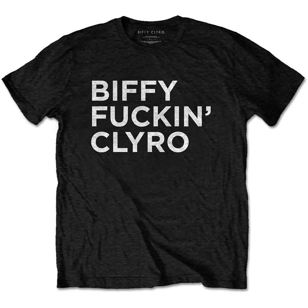 Biffy Clyro Unisex T-Shirt: Biffy Fucking Clyro (Black)