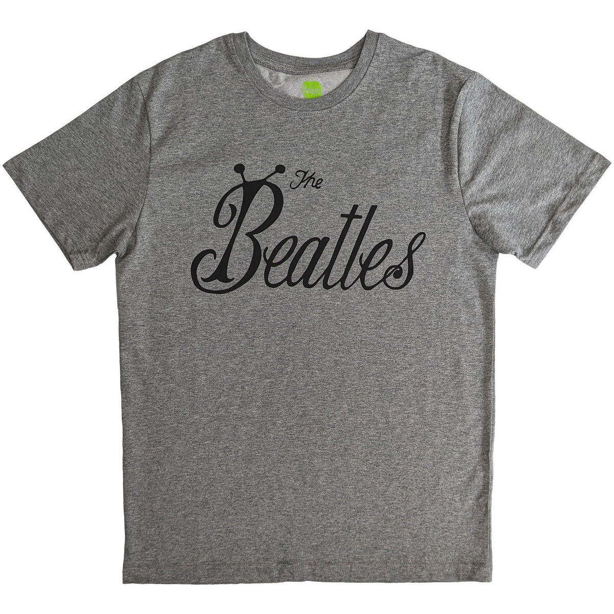 The Beatles Unisex T-Shirt: Bug Logo (Grey)