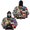 The Beatles Unisex Pullover Hoodie: Sgt Pepper (Black) (All Over Print)