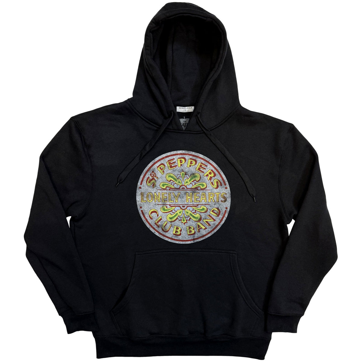 The Beatles Unisex Pullover Hoodie: Sgt Pepper (Black)