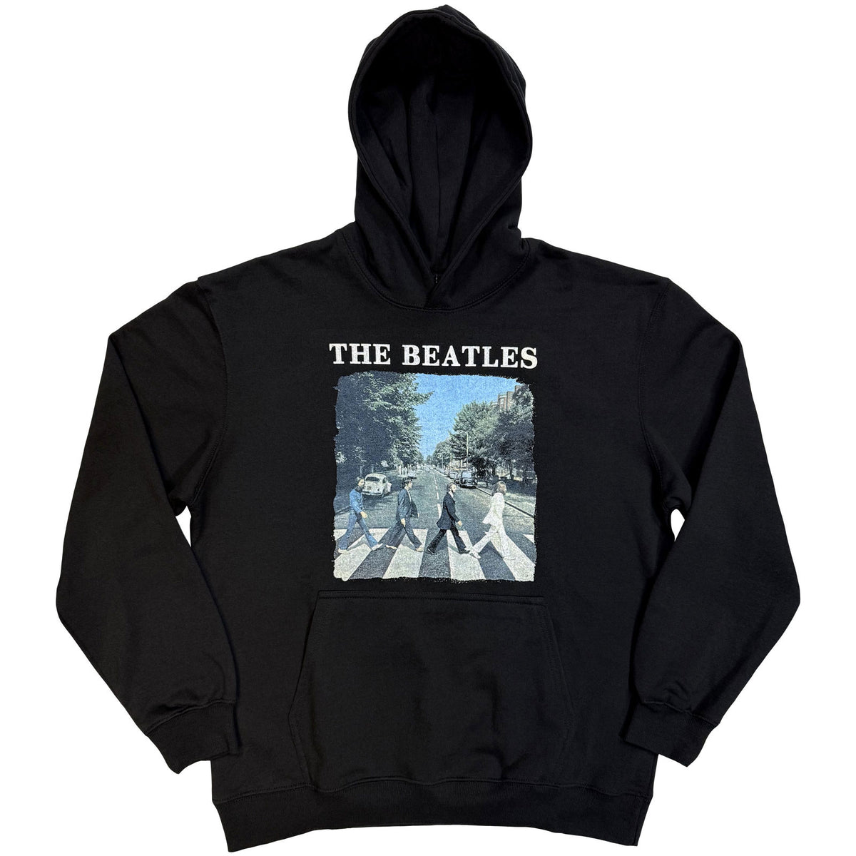 The Beatles Unisex Pullover Hoodie: Abbey Road (Black)
