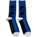 The Beatles Unisex Ankle Socks: A Hard Day's Night Headshots (Blue) (UK Size 4 - 7)