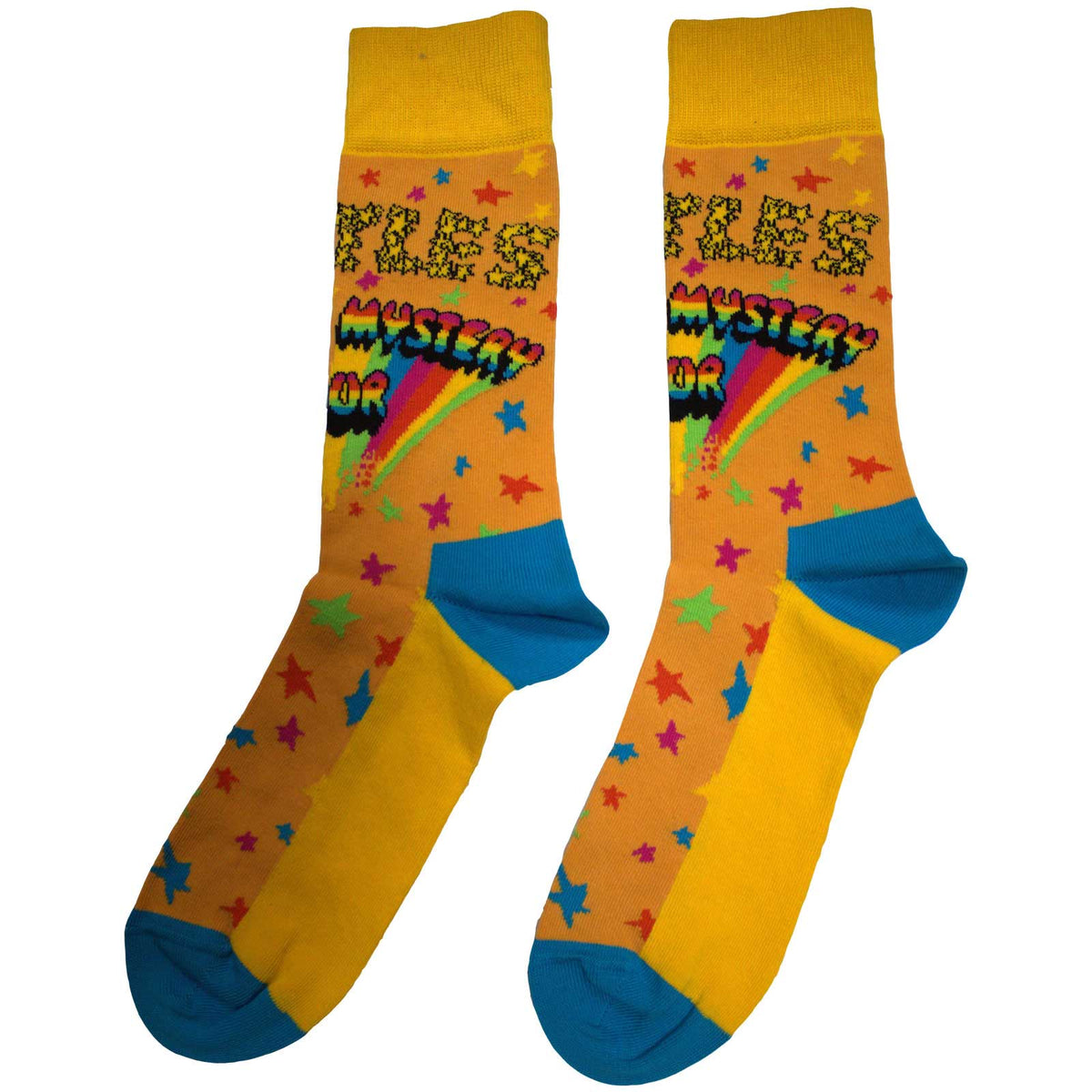 The Beatles Unisex Ankle Socks: Magical Mystery Tour (Orange) (UK Size 7 - 11)