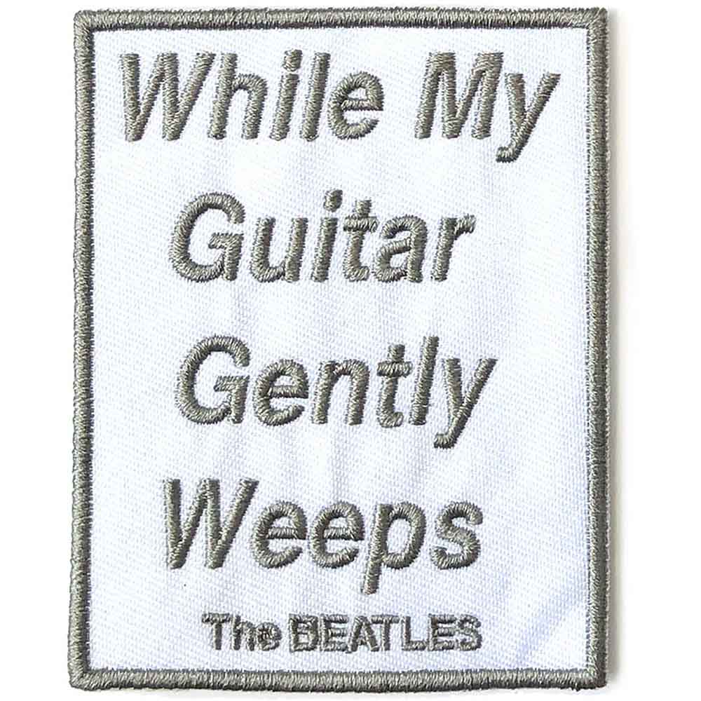 The Beatles Standard Patch: While My Guitar Gently Weeps