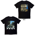 The Beatles Unisex T-Shirt: Vintage Abbey Road (Black) (Back Print)