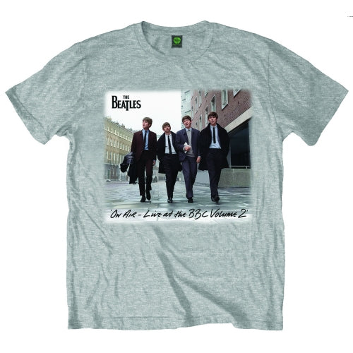 The Beatles Unisex T-Shirt: On Air (Grey)