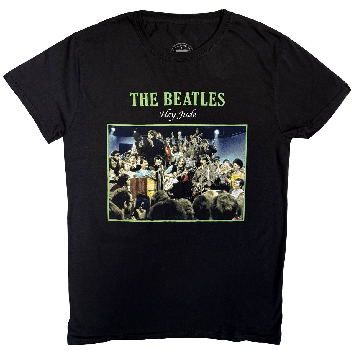The Beatles Unisex T-Shirt: Hey Jude Live (Black)