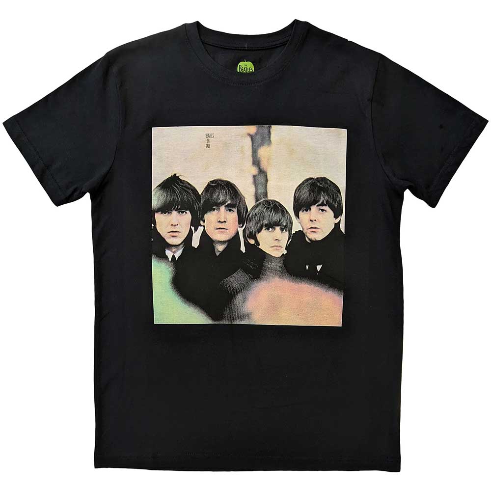 The Beatles Unisex T-Shirt: Beatles For Sale Album Cover (Black)