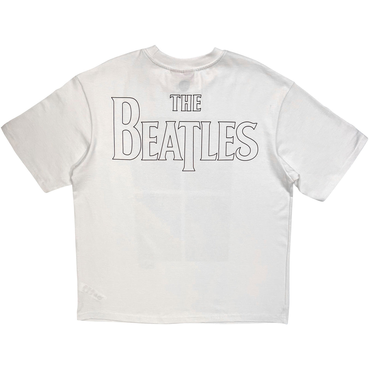 The Beatles Unisex Unplugged T-Shirt: Four Portrait Wash (White)