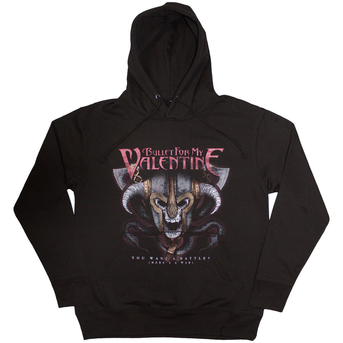 Bullet For My Valentine Unisex Pullover Hoodie: Viking (Black)