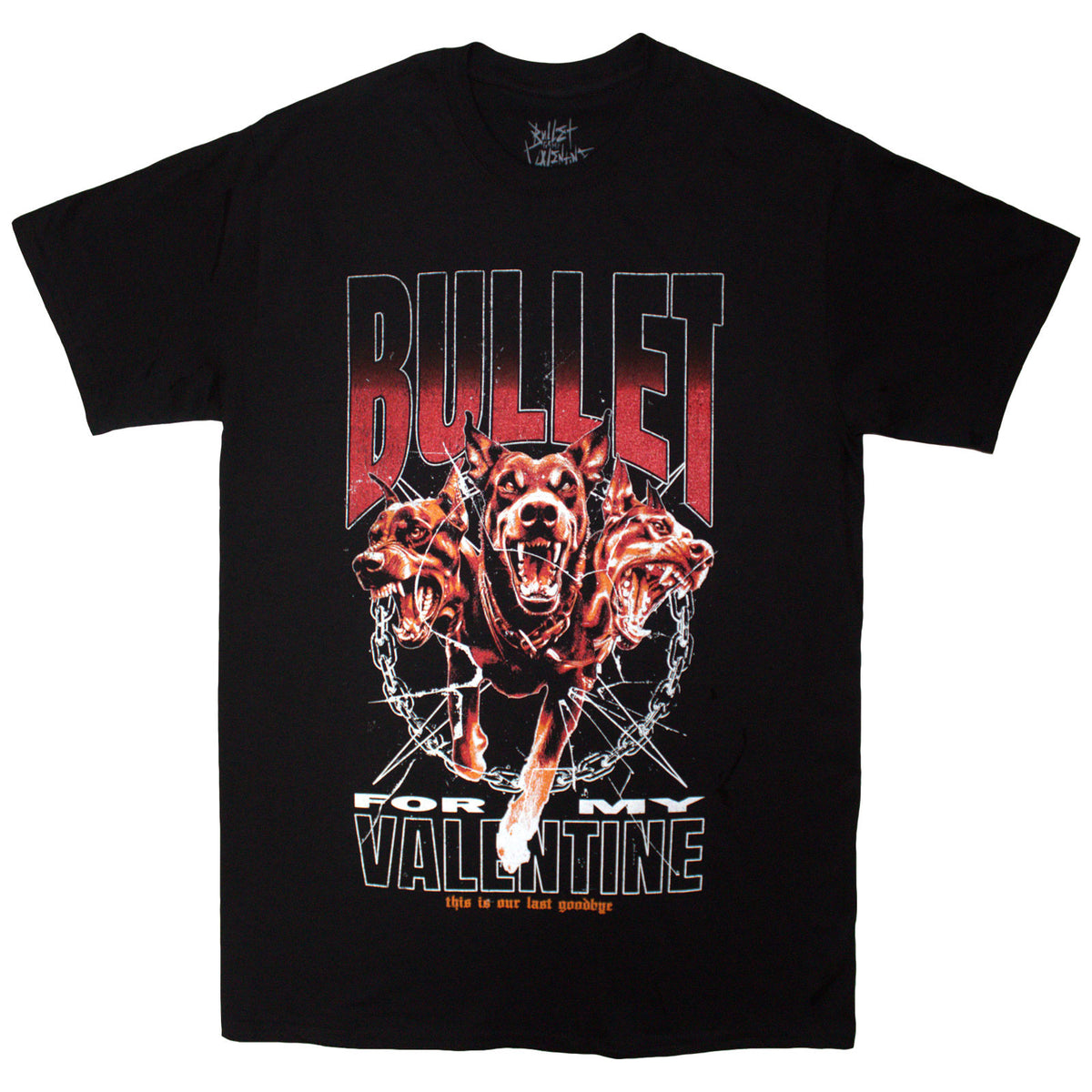Bullet For My Valentine Unisex T-Shirt: Last Goodbye Dogs (Black)