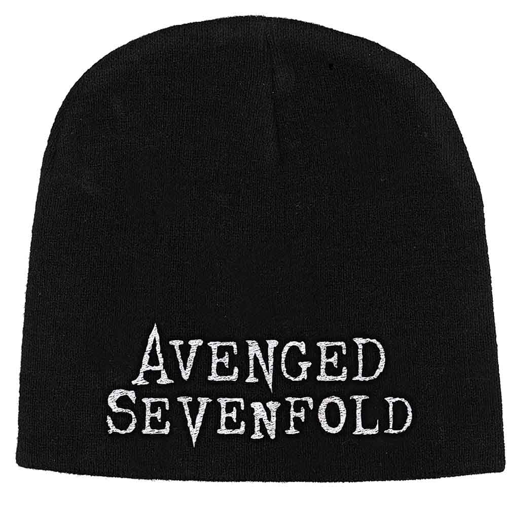 Avenged Sevenfold Unisex Beanie Hat: Logo (Black)