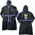 Biggie Smalls Unisex Bathrobe: Crown (Black) (Back Print)