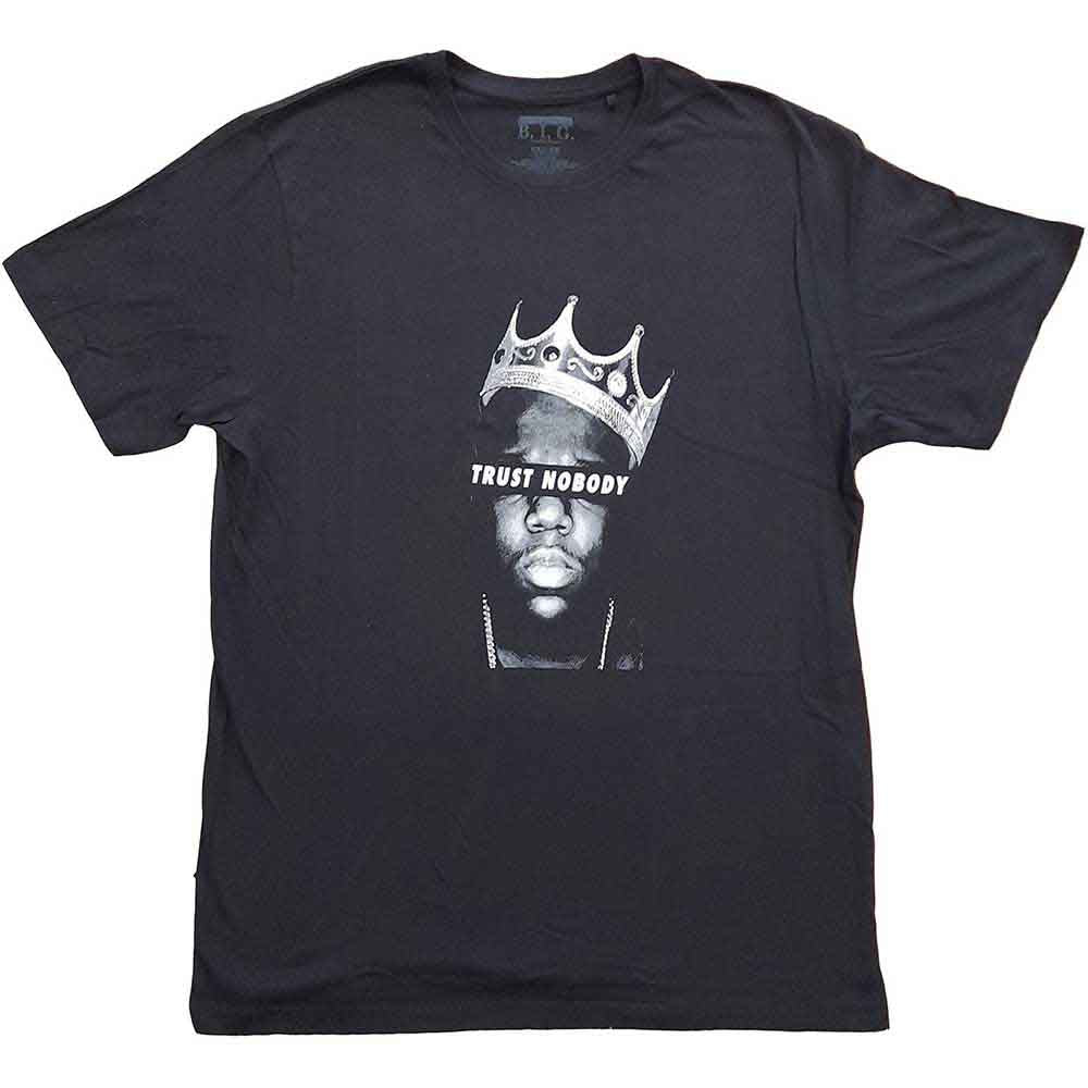 Biggie Smalls Unisex T-Shirt: Trust Nobody (Black)