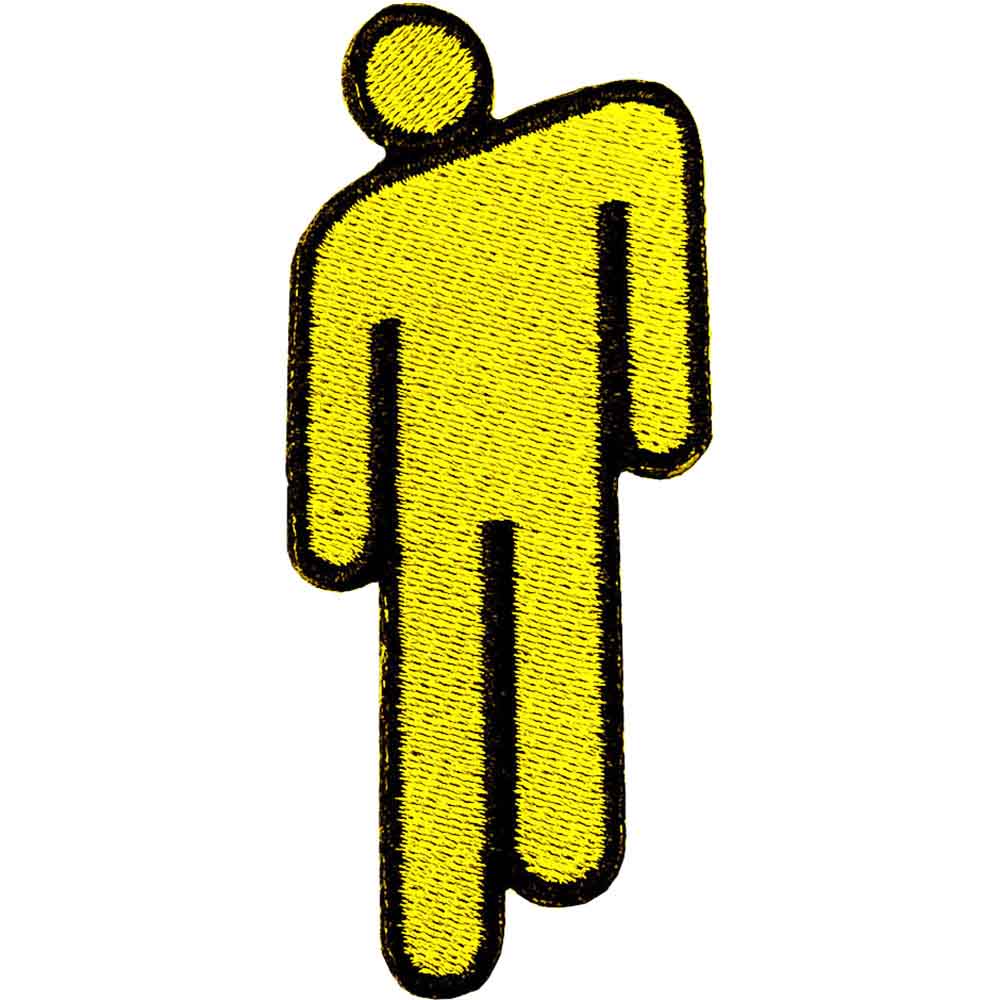 Billie Eilish Standard Patch: Blohsh Yellow (Yellow)