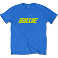 Billie Eilish Unisex T-Shirt: Racer Logo (Mid Blue)