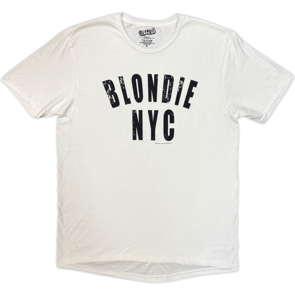 Blondie Unisex T-Shirt: NYC (White)