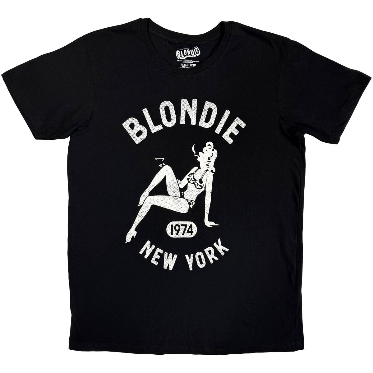 Blondie Unisex T-Shirt: New York (Black)