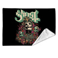 Ghost Sherpa Fleece Blanket: Bliss (Multicolour) (Double)