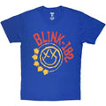 Blink-182 Unisex T-Shirt: Smile Arrow (Blue)
