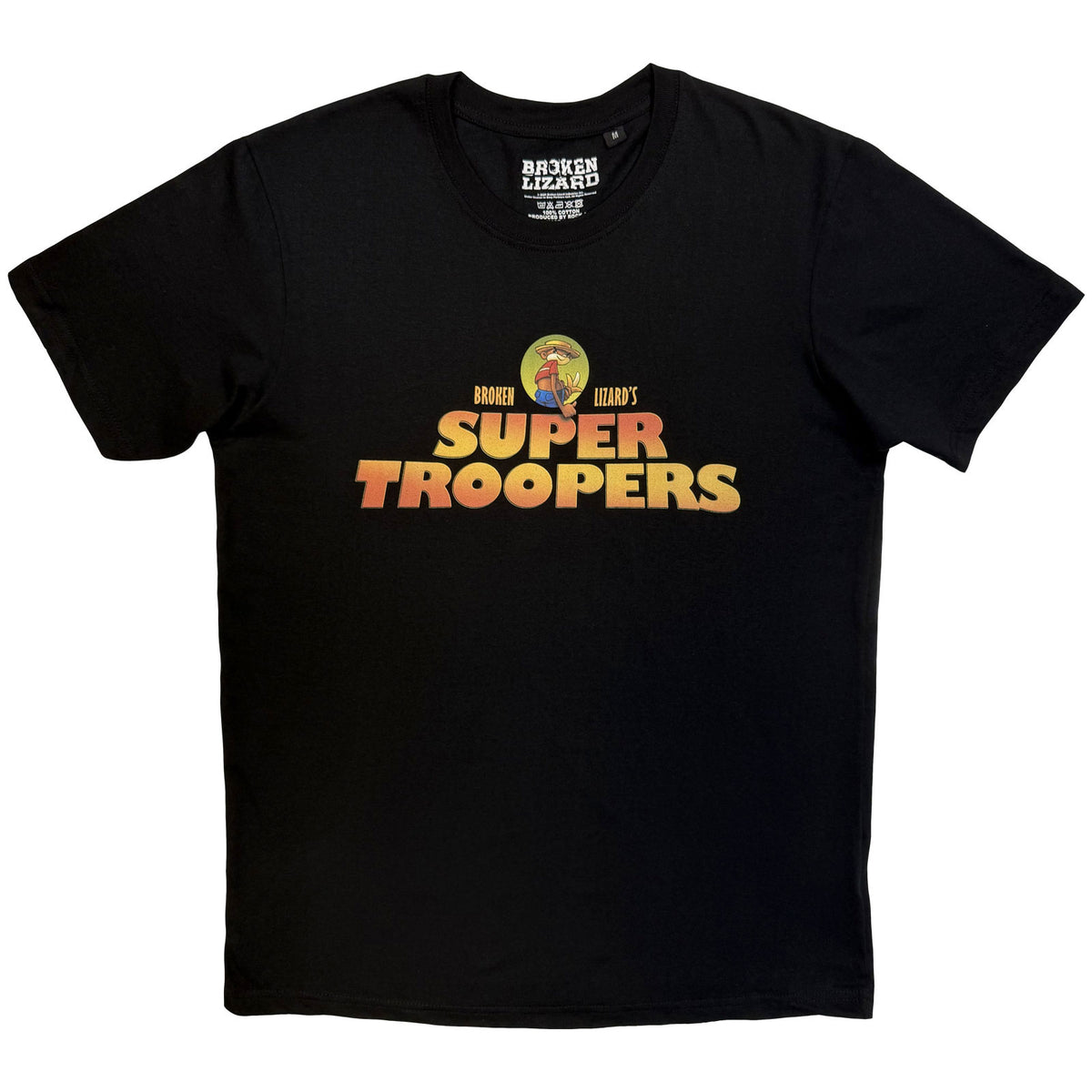 Broken Lizard Unisex T-Shirt: Super Troopers (Black)