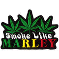 Bob Marley Standard Patch: Smoke Like