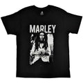Bob Marley Unisex T-Shirt: Black & White (Black)
