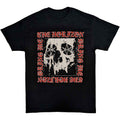 Bring Me The Horizon Unisex T-Shirt: Metal Logo Skull (Black)