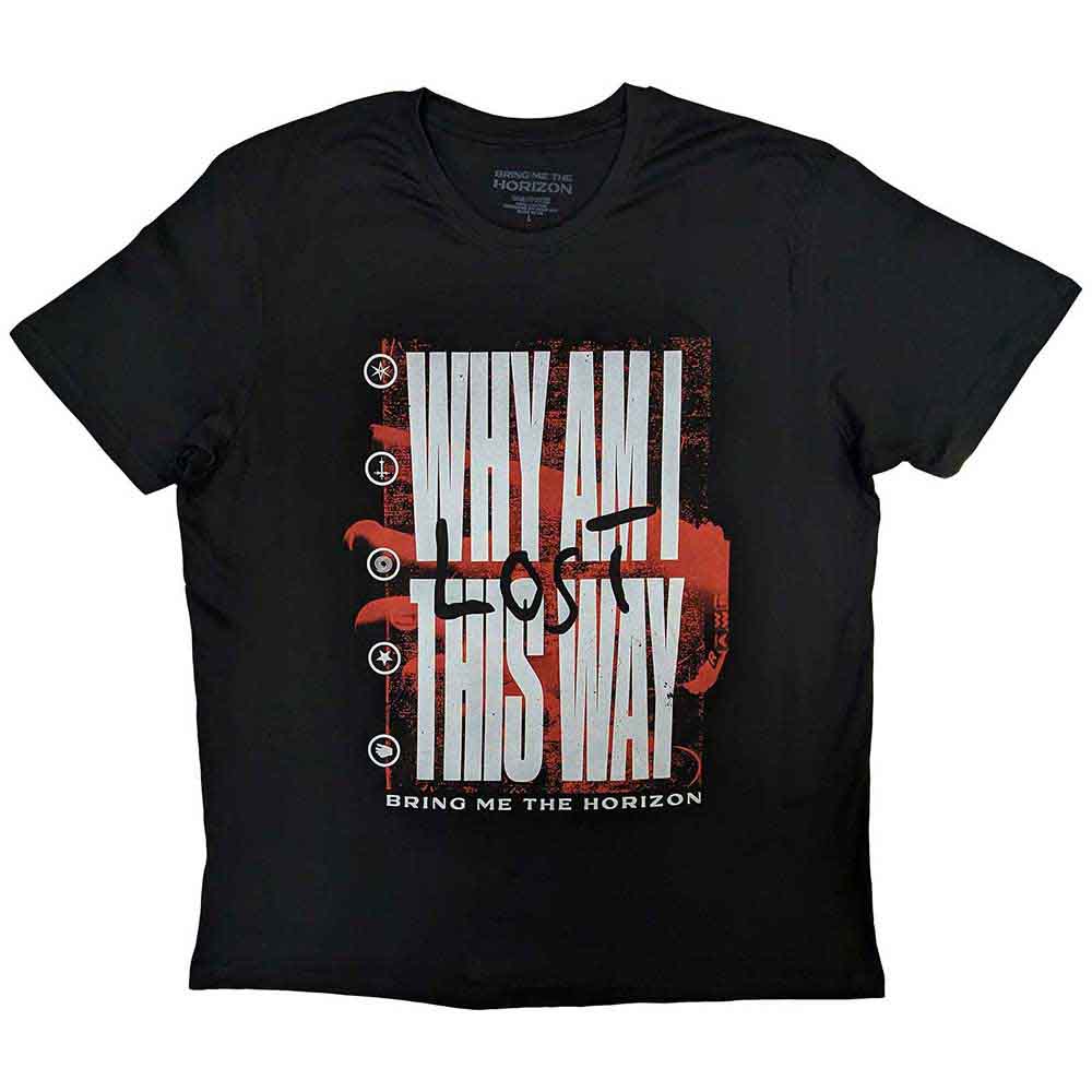 Bring Me The Horizon Unisex T-Shirt: Why...? (Black)